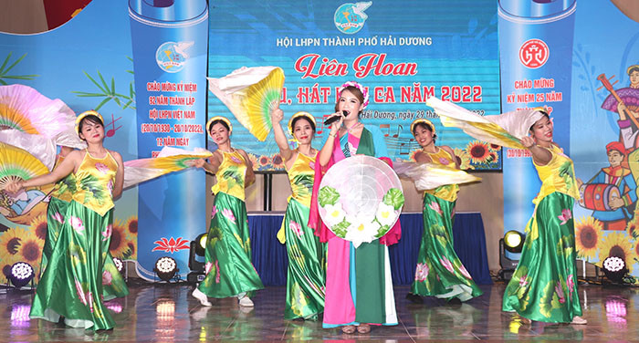 Các huyện Tứ Kỳ, Kim Thành, TP Hải Dương tổ chức Liên hoan hát ru, hát dân ca